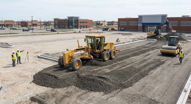 Parking Lot Gravel Repair in Gainesville, GA