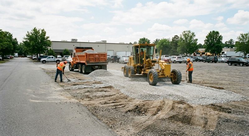 Parking Lot Leveling in Canton, GA