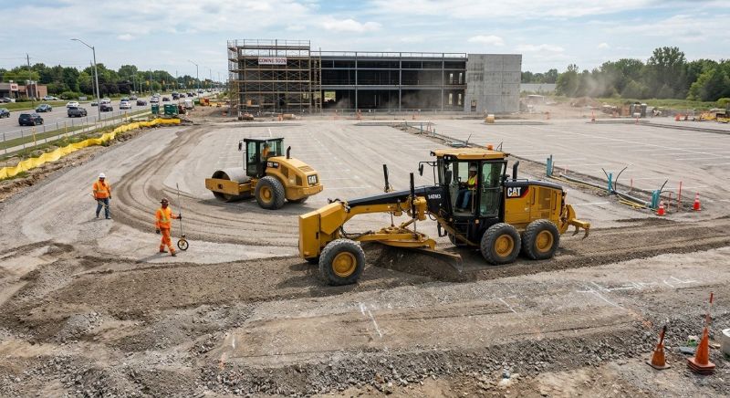 Parking Lot Leveling in Park City, UT