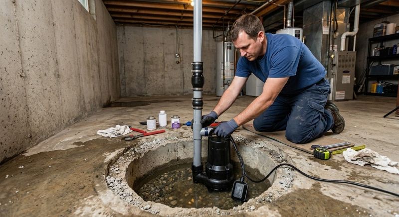 Sump Pump Plumbing in Providence, RI