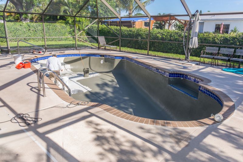 Swimming Pool Ground Leveling