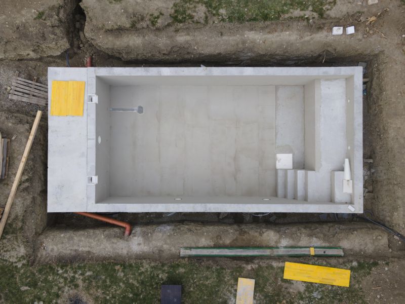 Swimming Pool Ground Leveling